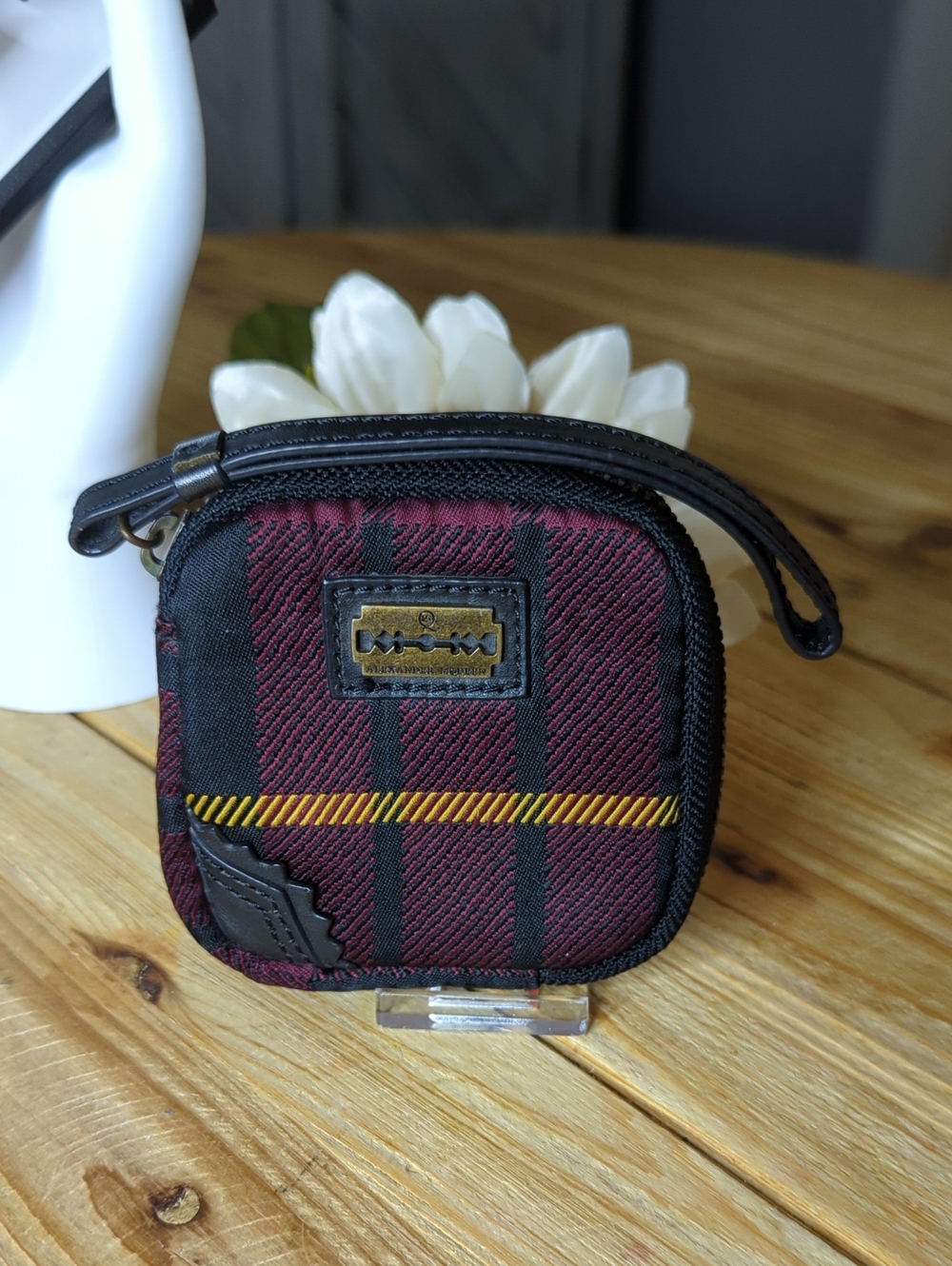 Alexander McQueen Wristlet Coin Pouch